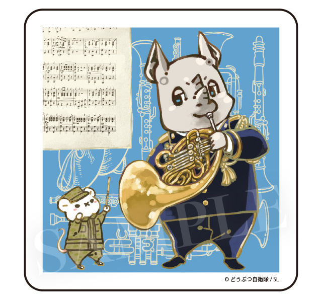 華麗に演奏！音楽隊